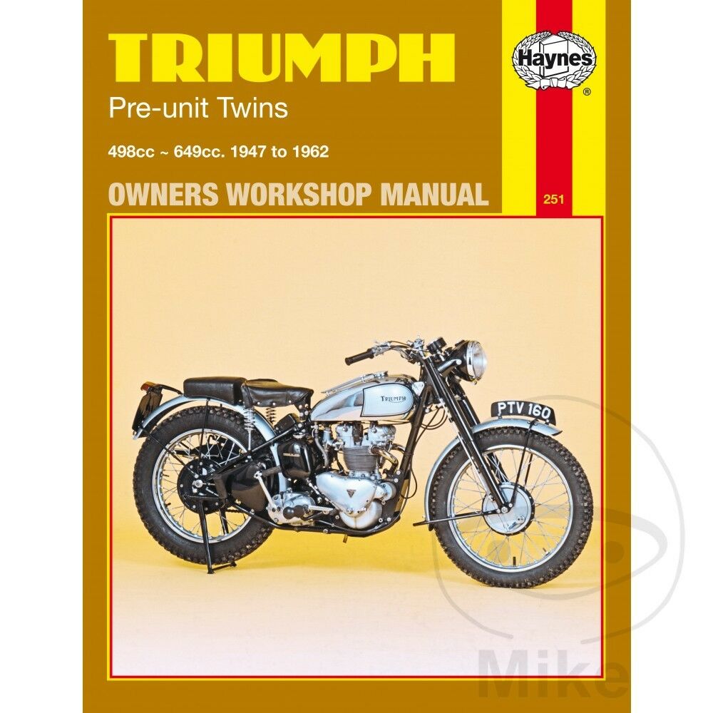 Triumph bonneville owners manual